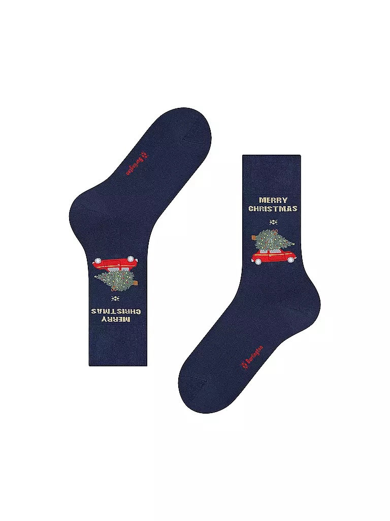 BURLINGTON | Herren Socken X-Mas Car 40-46 | blau