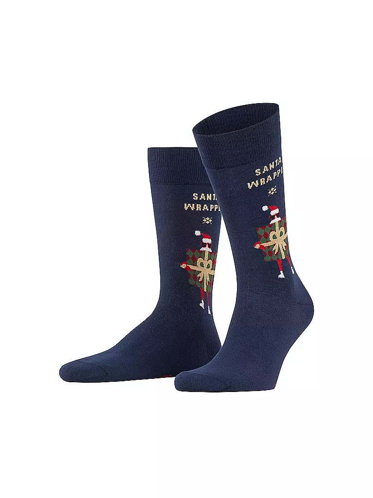BURLINGTON | Herren Socken X-MAS WRAPPER 40-46 marine | dunkelblau