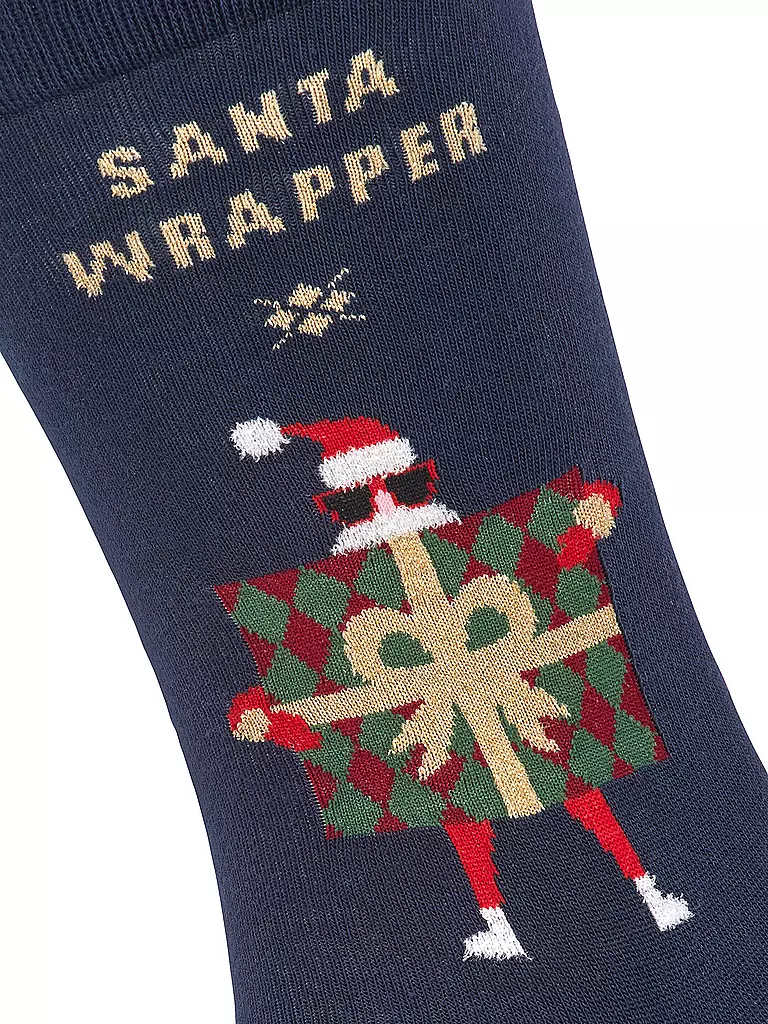 BURLINGTON | Herren Socken X-MAS WRAPPER 40-46 marine | dunkelblau