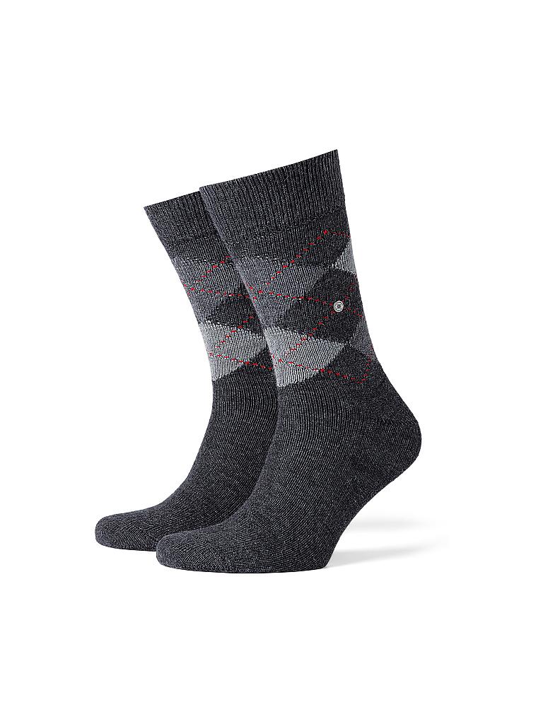 BURLINGTON | Herrensocken Preston 40-46 | grau