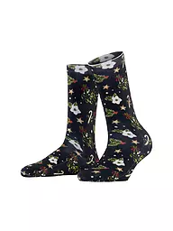BURLINGTON | Socken FANCY CHRISTMAS 36-41 wine | Dunkelblau