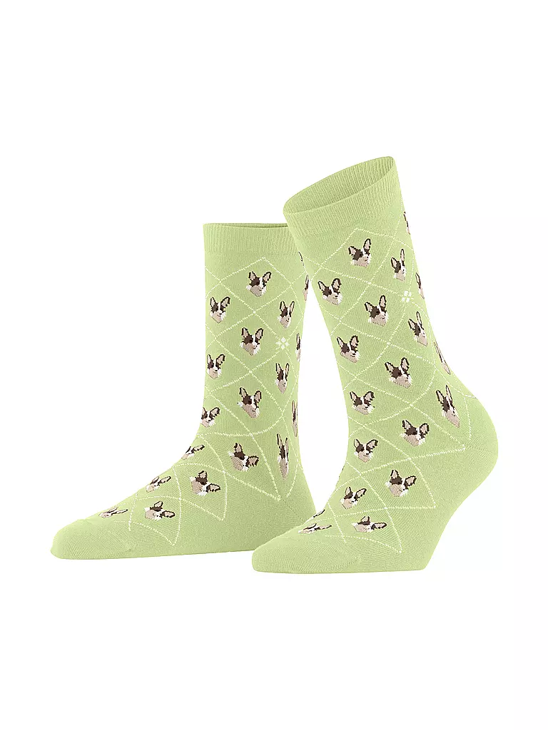 BURLINGTON | Socken Gr 36-41 lemon | hellgrün