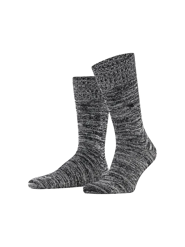 BURLINGTON | Socken KNITTING HILL 40-46 black | schwarz