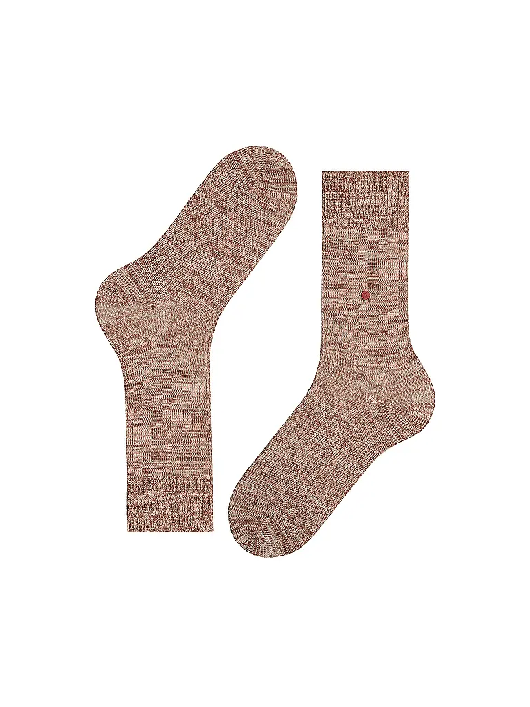 BURLINGTON | Socken KNITTING HILL 40-46 caramel | camel