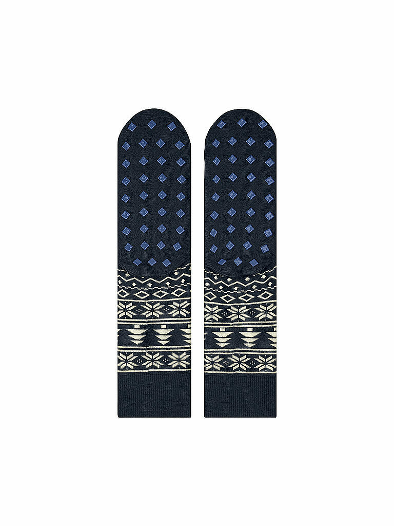 BURLINGTON | Socken X-Mas Fair Isle 40-46 | blau