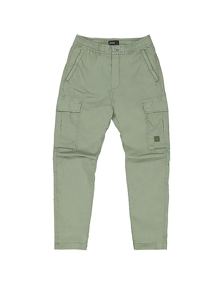BUTCHER OF BLUE | Cargohose Slim Fit TRISTAN | grau