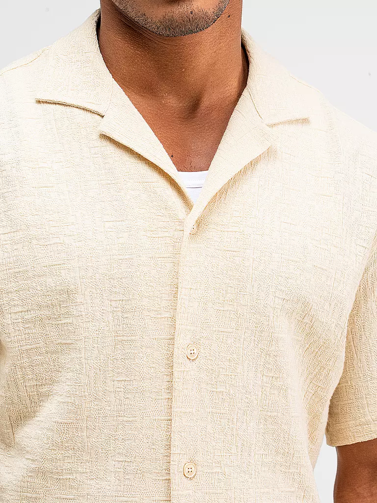 BUTCHER OF BLUE | Hemd Regular Fit  | beige