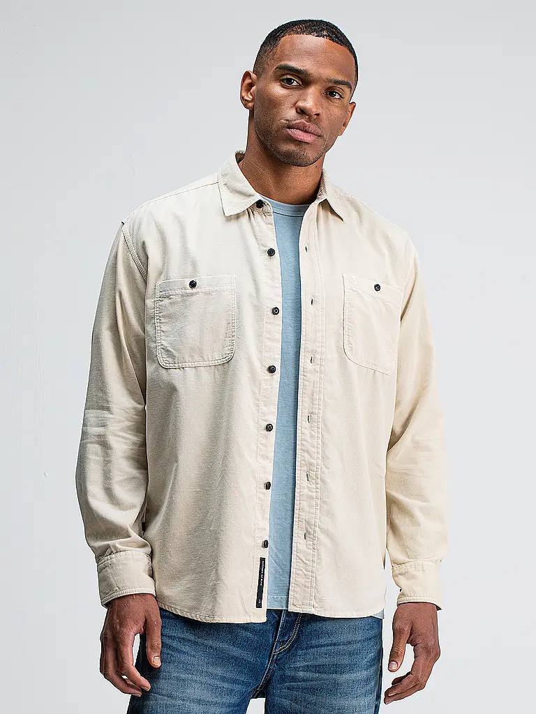 BUTCHER OF BLUE | Hemd Regular Fit AIDAN | beige