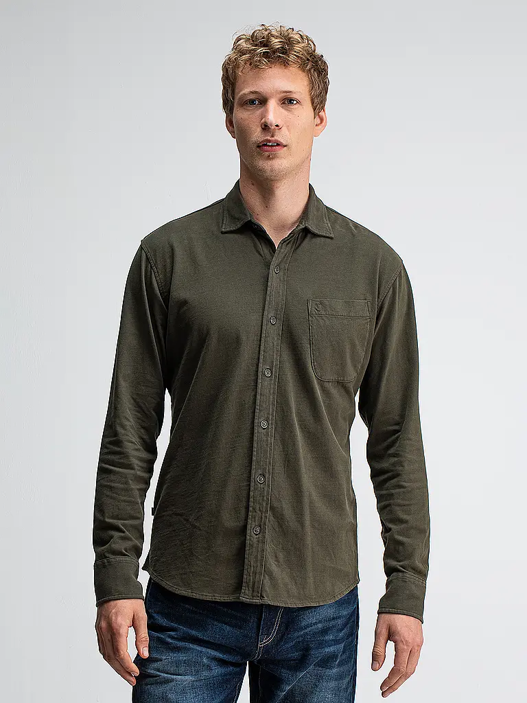BUTCHER OF BLUE | Hemd Regular Fit AIDAN | braun