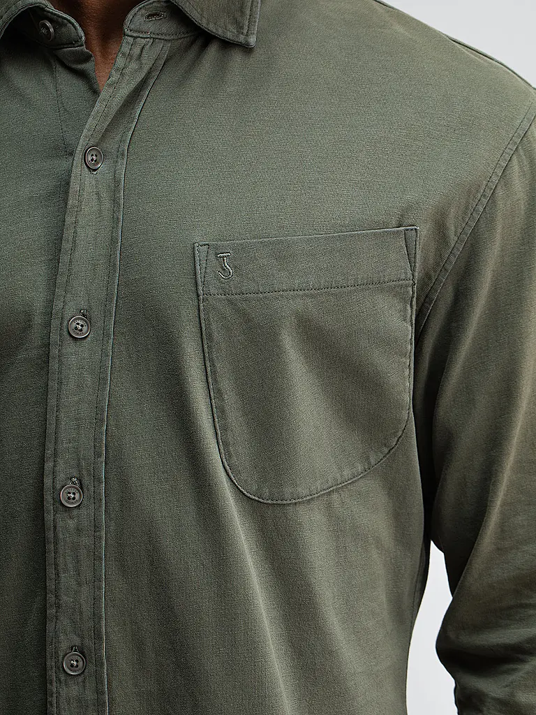 BUTCHER OF BLUE | Hemd Regular Fit AIDAN | olive