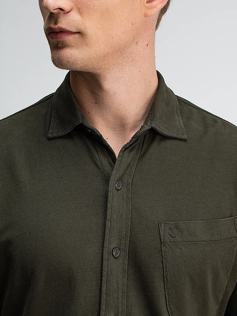 BUTCHER OF BLUE | Hemd Regular Fit AIDAN | braun