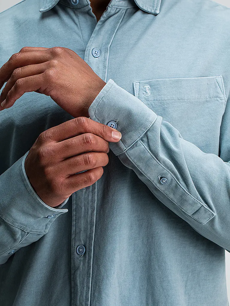 BUTCHER OF BLUE | Hemd Regular Fit AIDAN | hellblau
