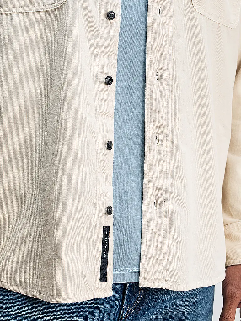 BUTCHER OF BLUE | Hemd Regular Fit AIDAN | beige