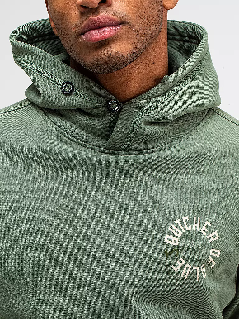 BUTCHER OF BLUE | Kapuzensweater - Hoodie ARMY | beige