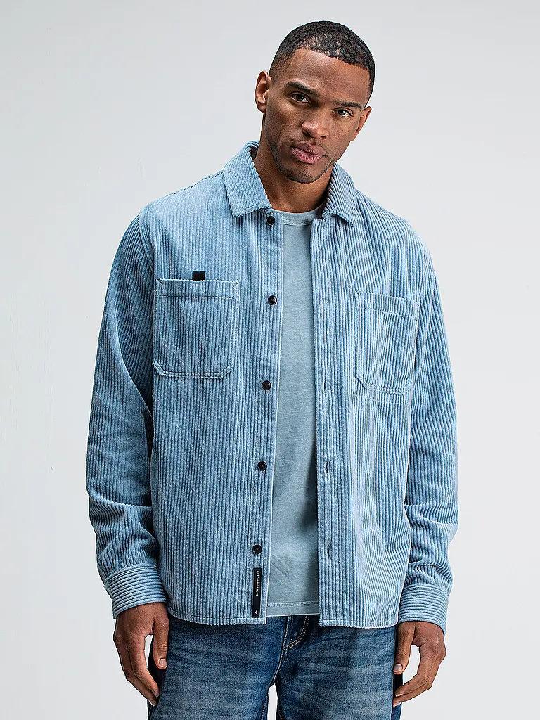 BUTCHER OF BLUE | Overshirt COLBY | hellblau