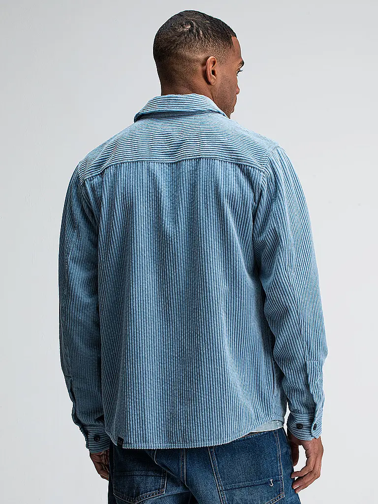 BUTCHER OF BLUE | Overshirt COLBY | hellblau