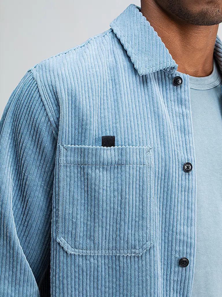 BUTCHER OF BLUE | Overshirt COLBY | hellblau
