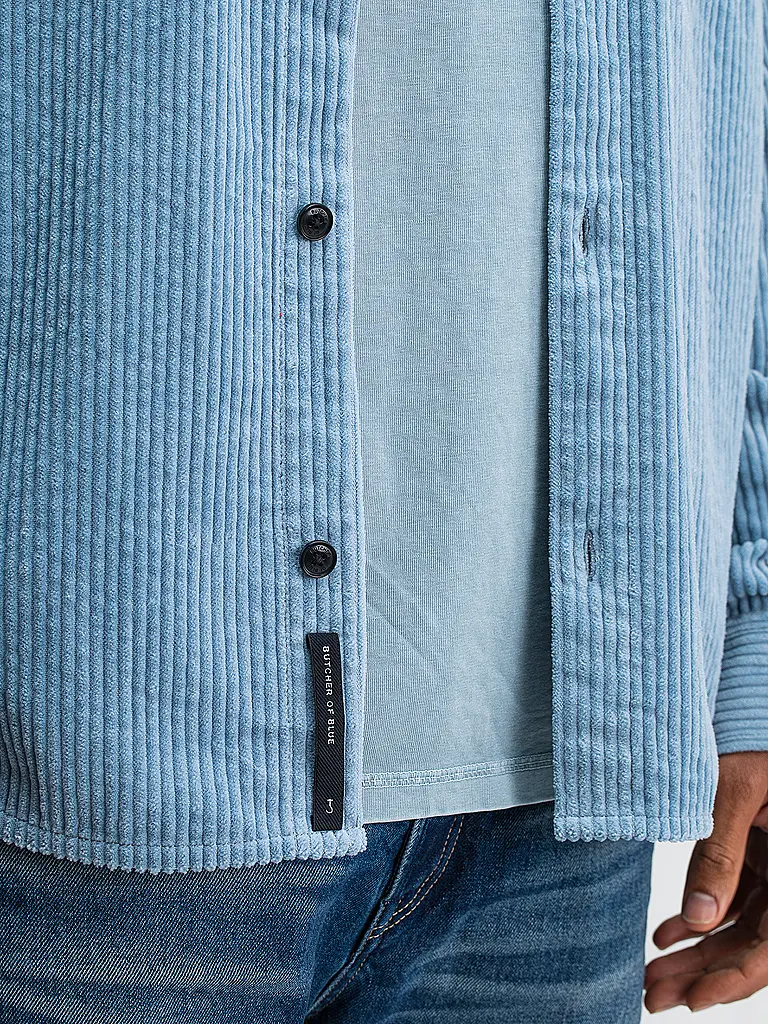 BUTCHER OF BLUE | Overshirt COLBY | hellblau