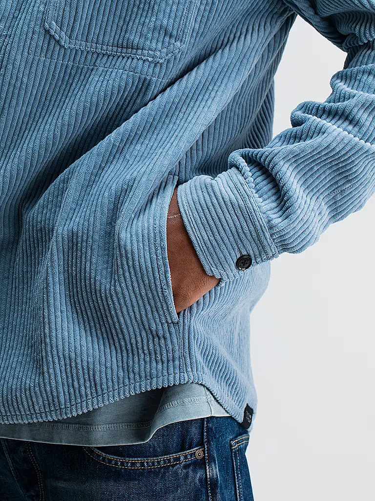 BUTCHER OF BLUE | Overshirt COLBY | hellblau