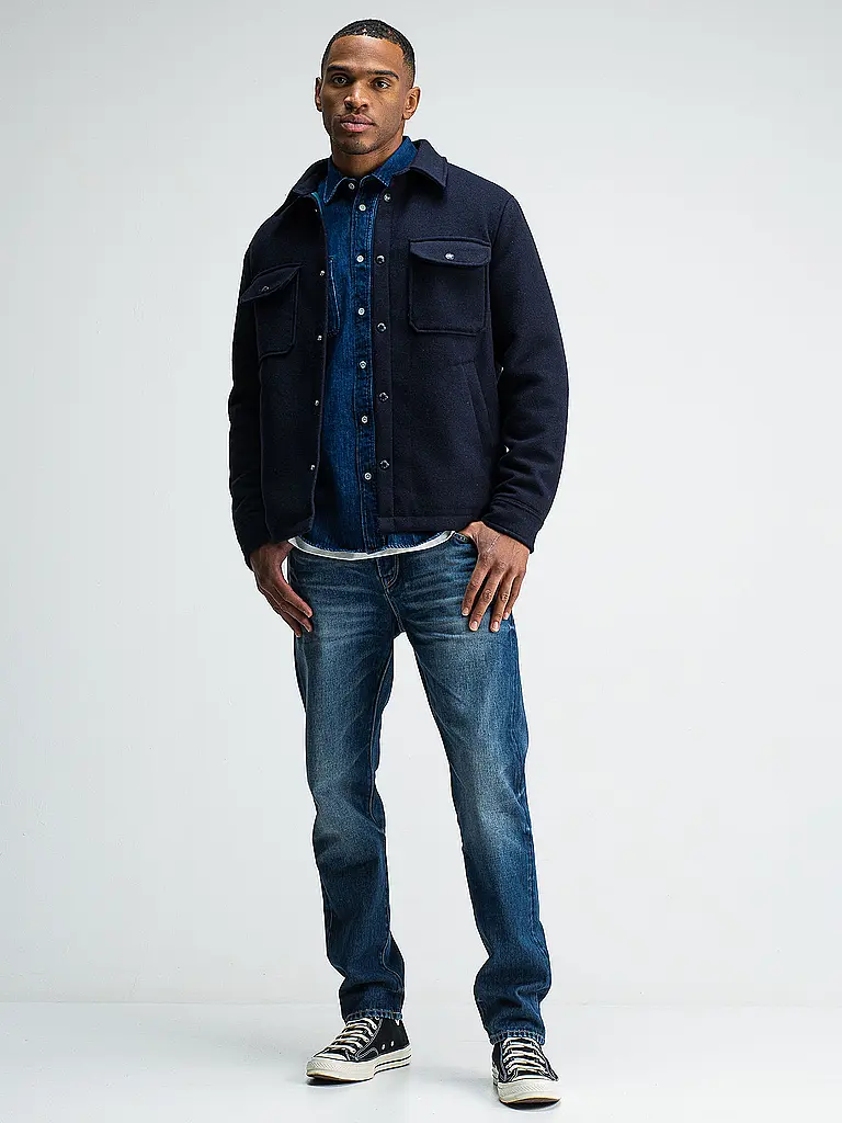 BUTCHER OF BLUE | Overshirt NORBU | dunkelblau