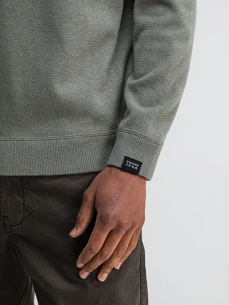 BUTCHER OF BLUE | Pullover CLIFDEN | Olive