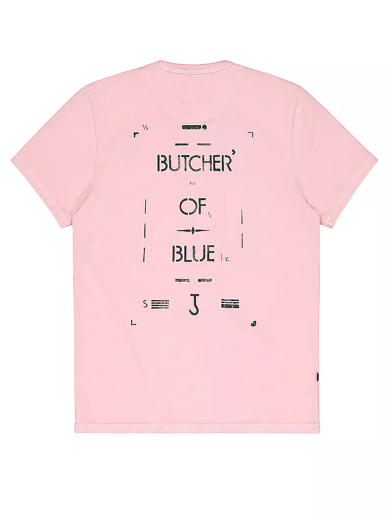 BUTCHER OF BLUE | T-Shirt ARMY STENCIL | rosa