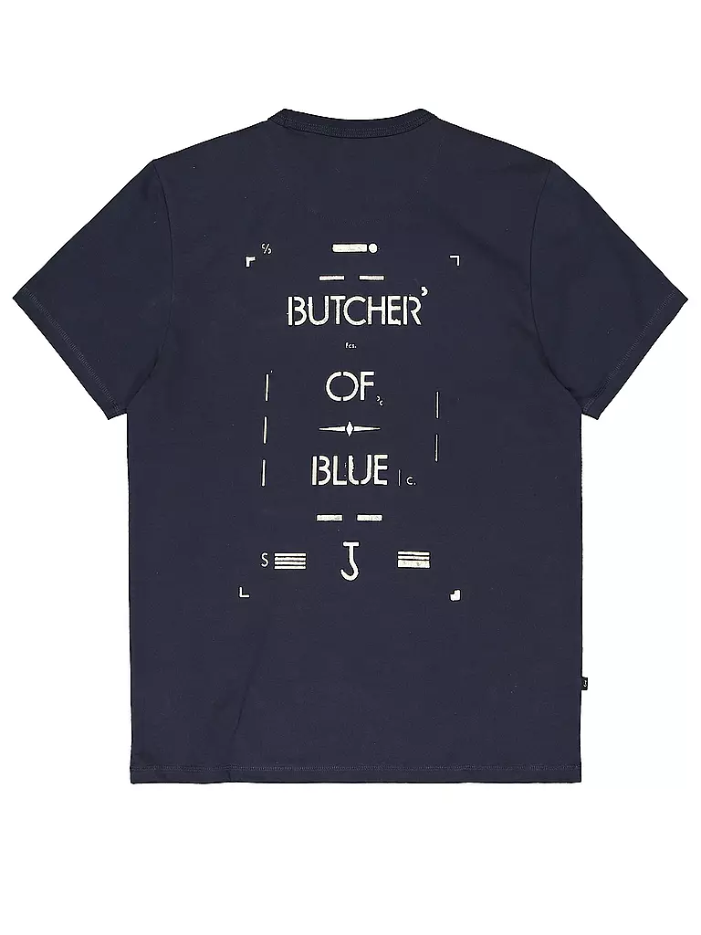 BUTCHER OF BLUE | T-Shirt ARMY STENCIL | blau