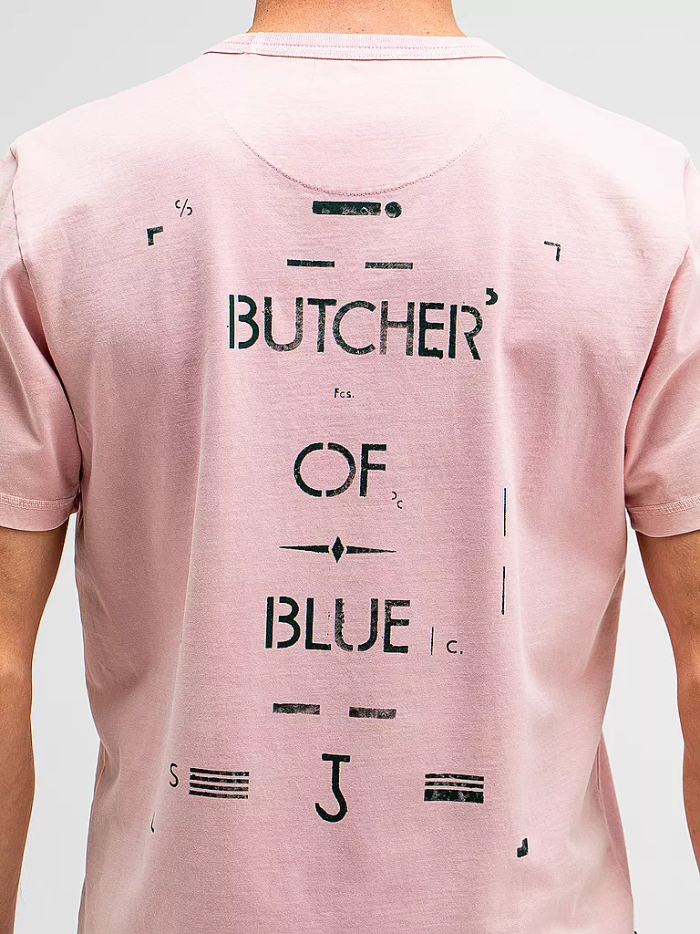 BUTCHER OF BLUE | T-Shirt ARMY STENCIL | rosa