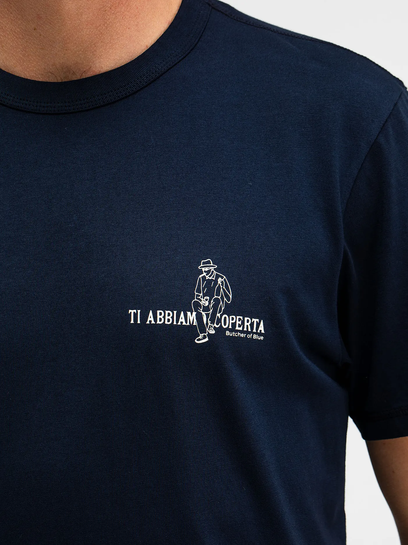 BUTCHER OF BLUE | T-Shirt ARMY TEE | blau