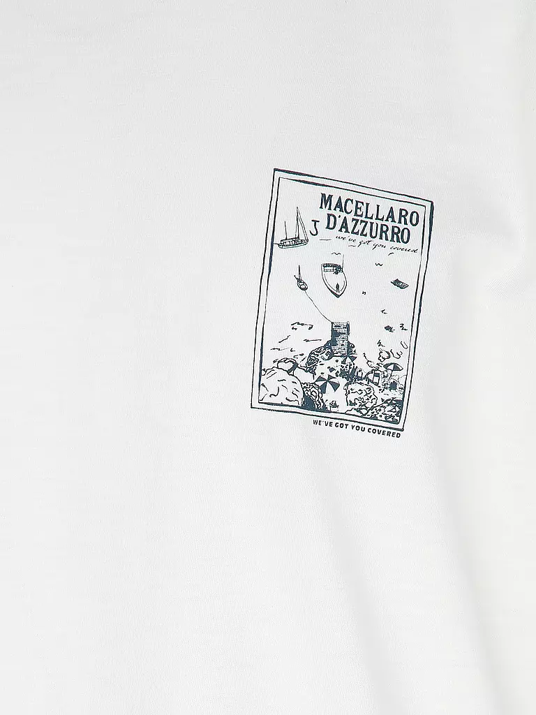 BUTCHER OF BLUE | T-Shirt FRESCO DAZZURO  | weiss