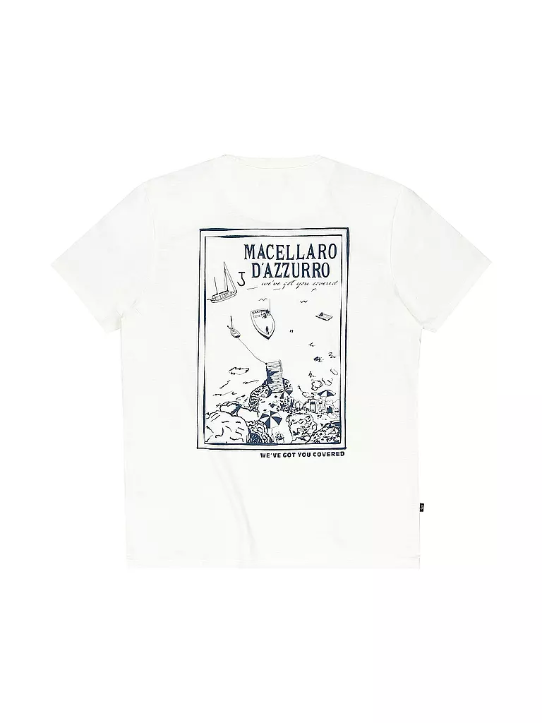 BUTCHER OF BLUE | T-Shirt FRESCO DAZZURO  | weiss