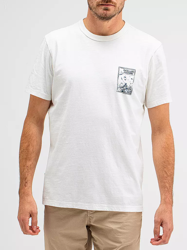 BUTCHER OF BLUE | T-Shirt FRESCO DAZZURO  | weiss