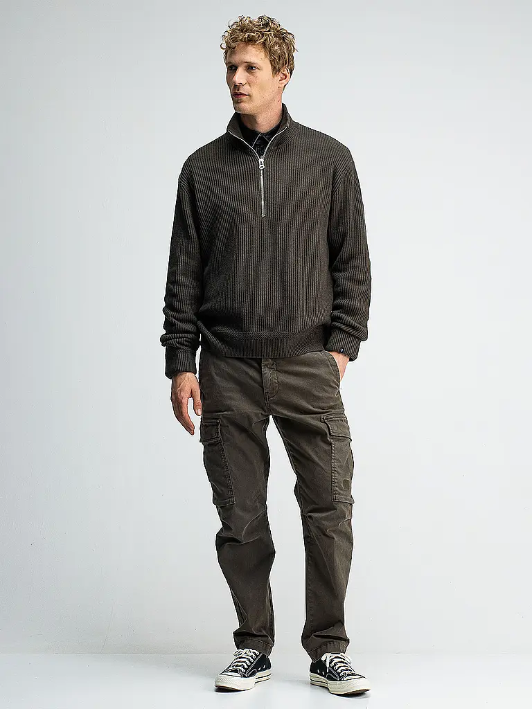 BUTCHER OF BLUE | Troyer Pullover GALWAY | braun