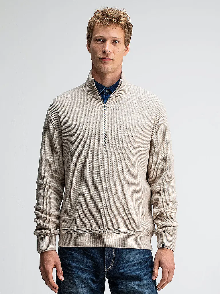 BUTCHER OF BLUE | Troyer Pullover GALWAY | creme