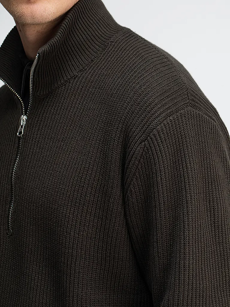 BUTCHER OF BLUE | Troyer Pullover GALWAY | braun