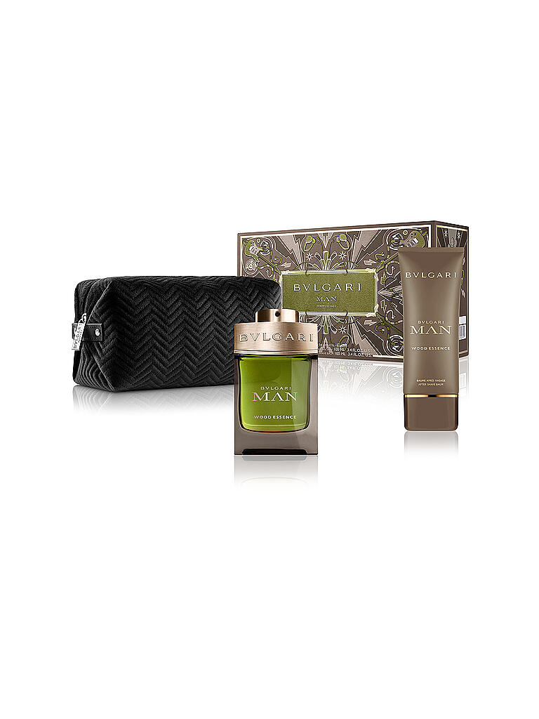 BVLGARI | Geschenkset - BVLGARI MAN WOOD ESSENCE POUCH SET 100ml / 100ml | keine Farbe