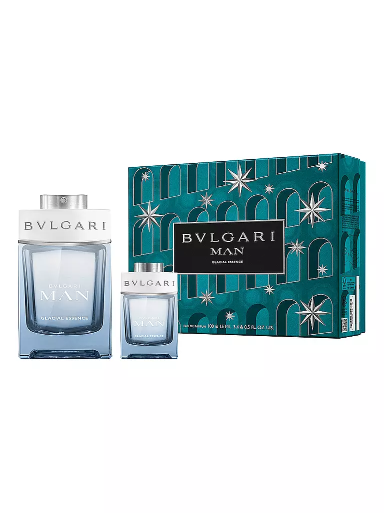 BVLGARI | Geschenkset - Man Glacial Essence Eau de Parfum 100ml / 15ml | keine Farbe