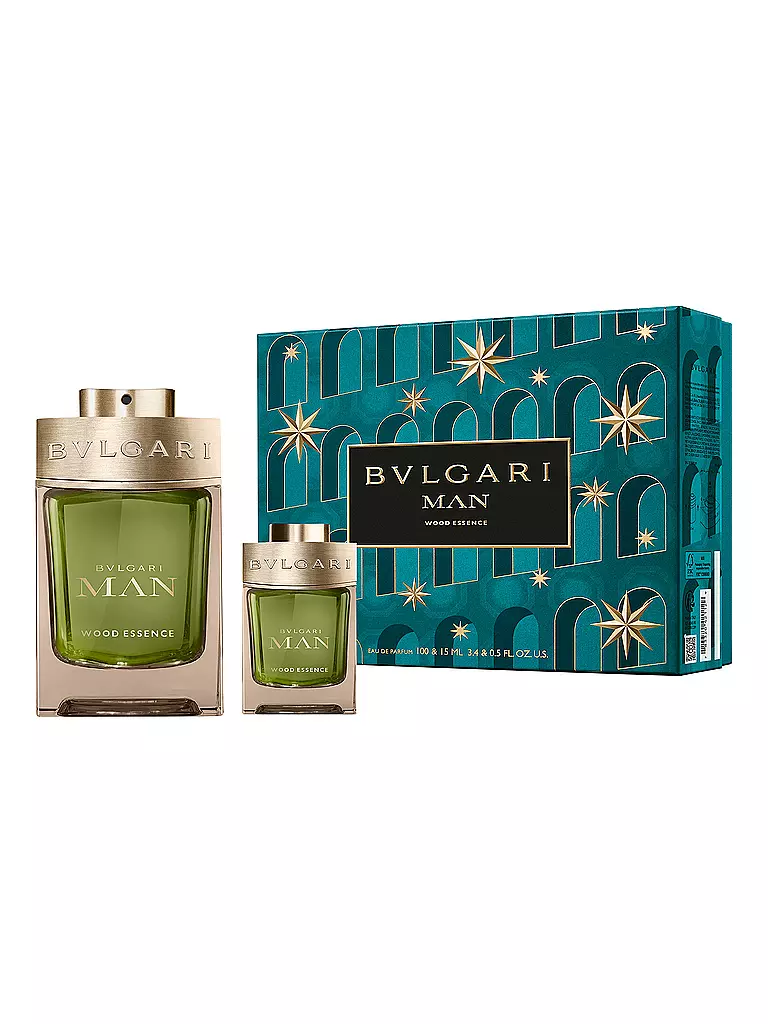 BVLGARI | Geschenkset - Man Wood Essence Eau de Parfum 100ml / 15ml | keine Farbe
