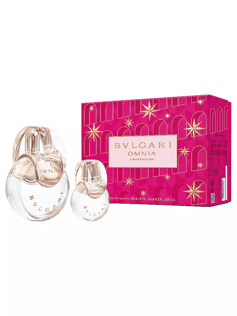 BVLGARI | Geschenkset - Omnia Crystalline Eau de Toilette 100ml / 15ml | keine Farbe