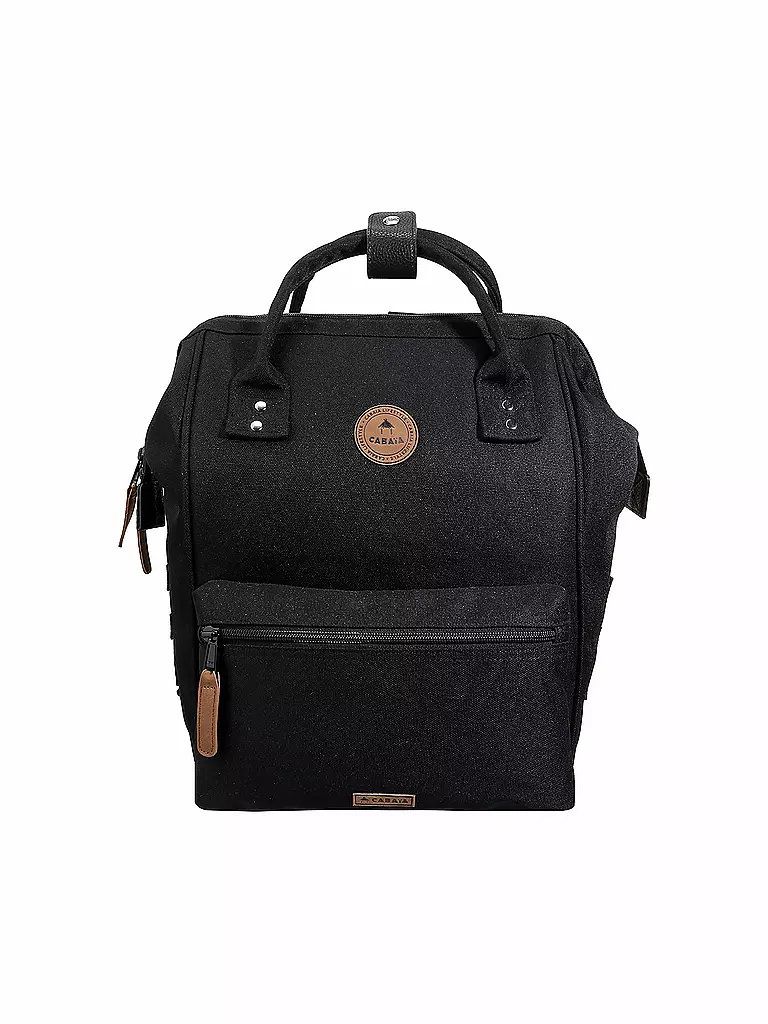 CABAIA | Rucksack Berlin medium | schwarz