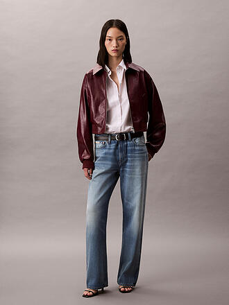 CALVIN KLEIN JEANS | Jacke in Lederoptik
