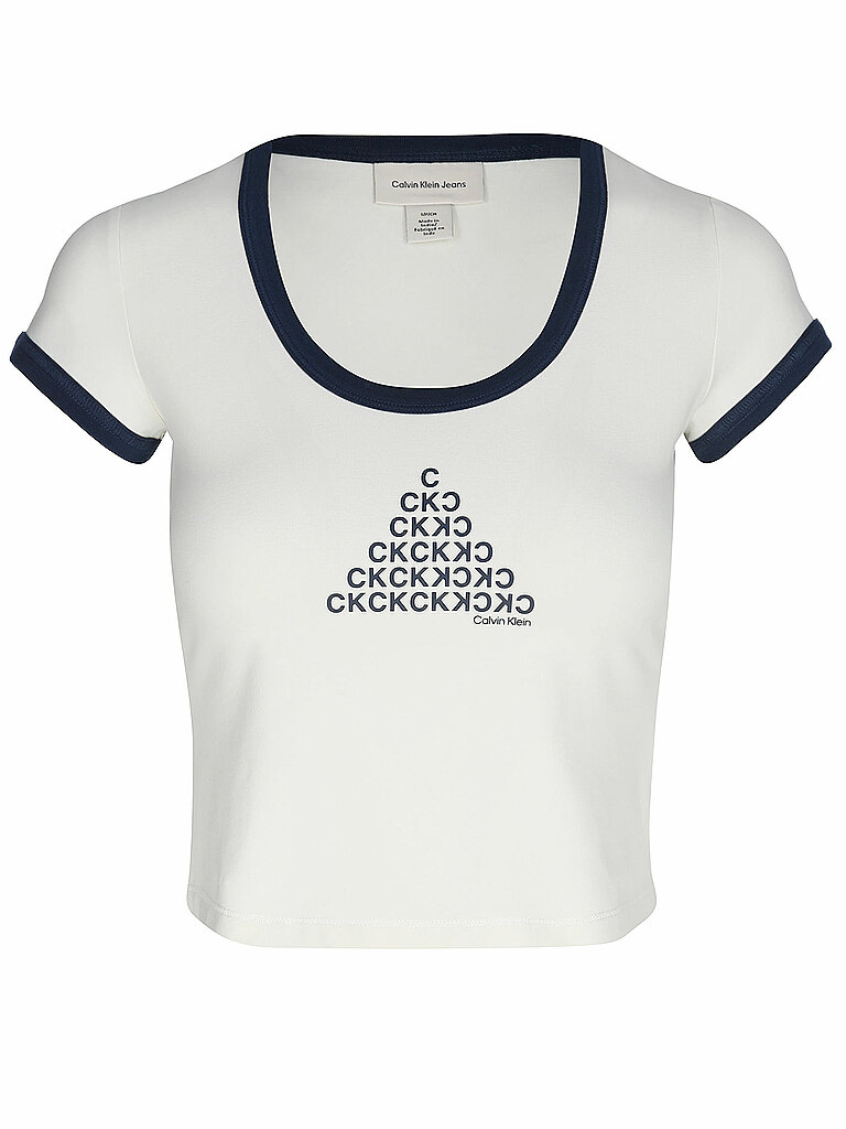 CALVIN KLEIN JEANS T-Shirt  weiss | XS – Calvin Klein Jeans