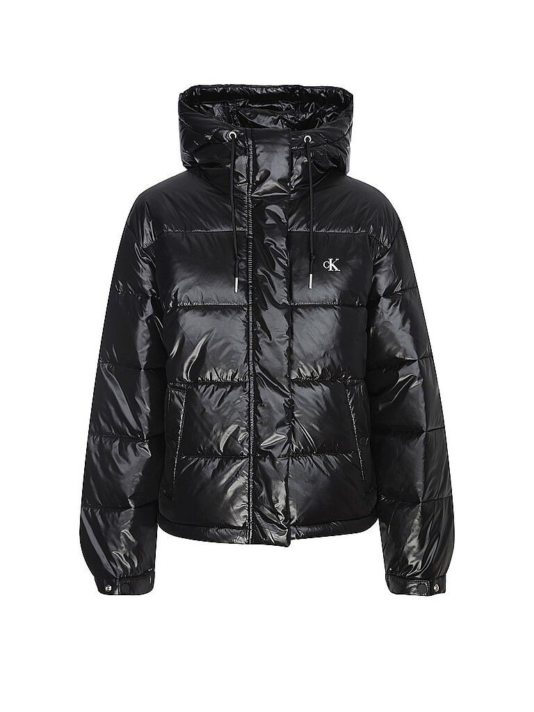 CALVIN KLEIN JEANS Steppjacke  schwarz | XXS