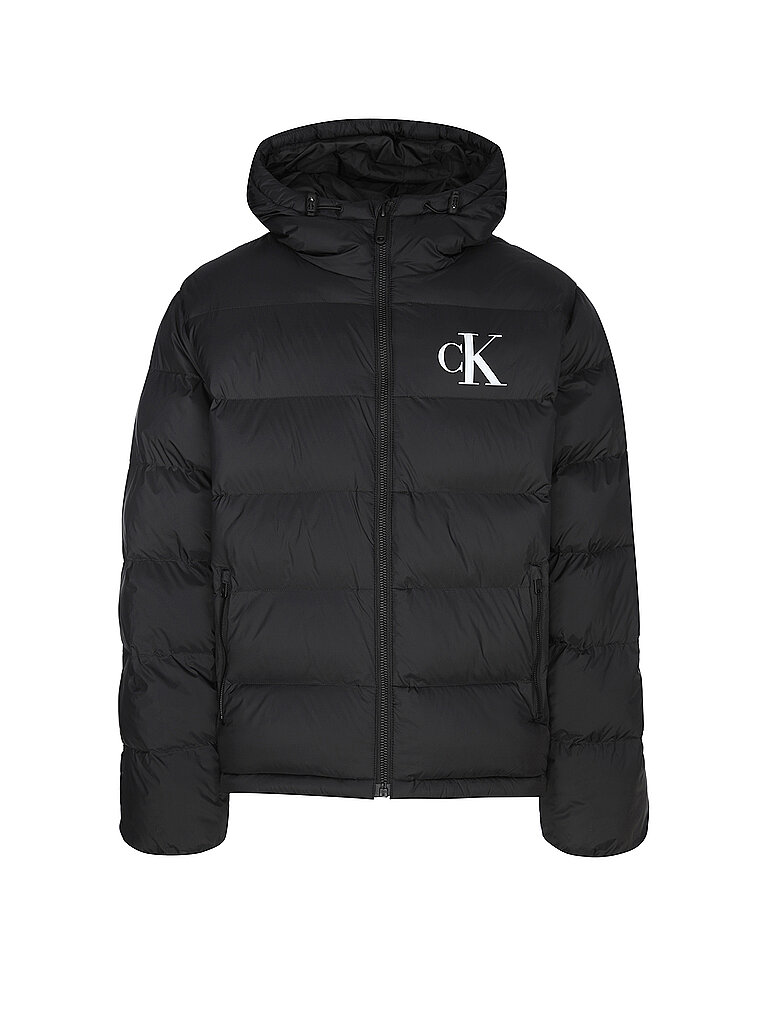 Regular Fit Steppjacke mit Logo-Print Modell Monogram