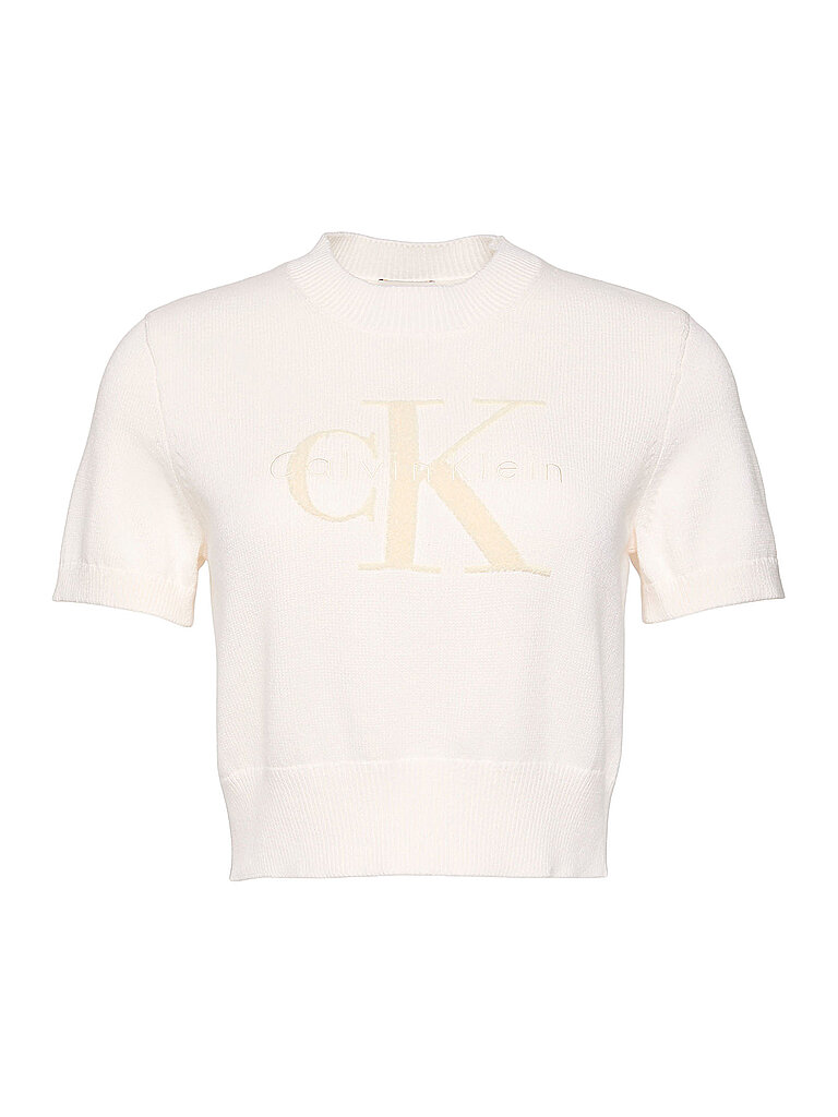 CALVIN KLEIN JEANS Pullover creme | L