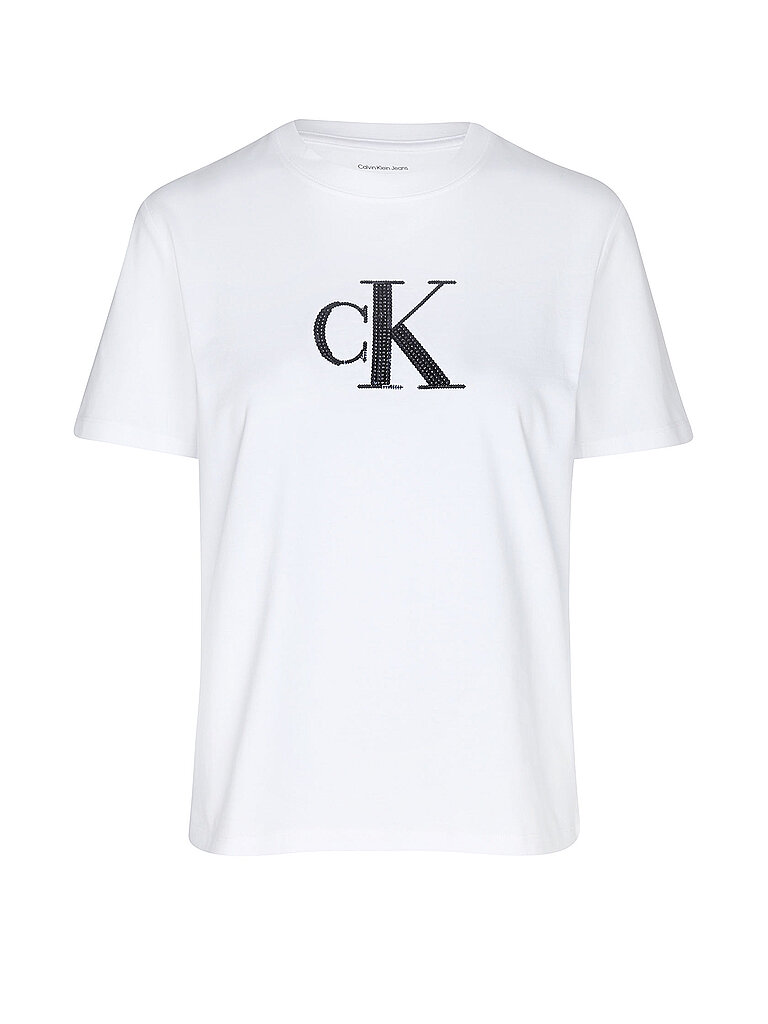 CALVIN KLEIN JEANS T-Shirt  weiss | XS