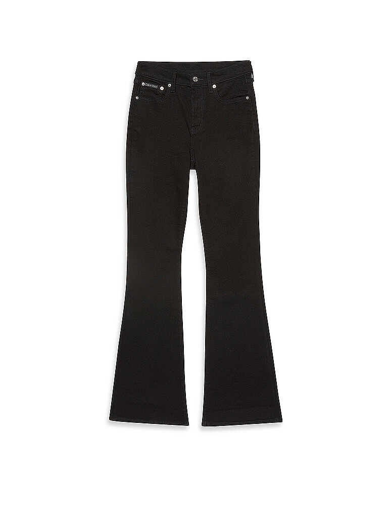CALVIN KLEIN JEANS Jeans Flared Fit schwarz | 25/L32