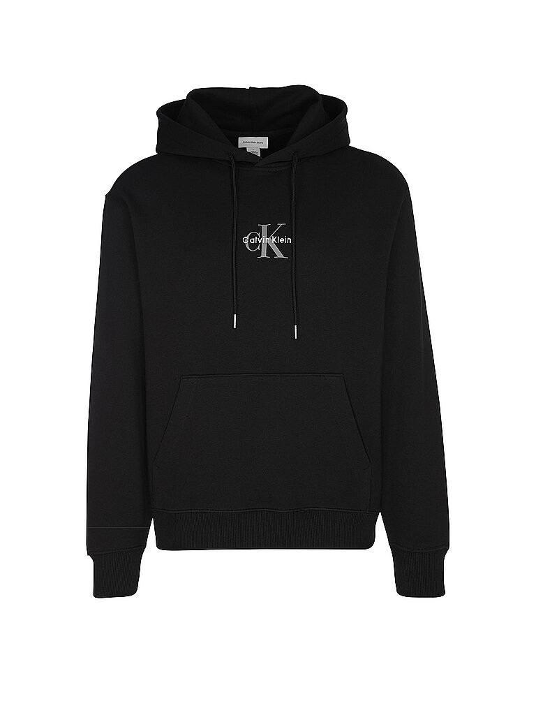 CALVIN KLEIN JEANS Kapuzensweater - Hoodie schwarz | XS