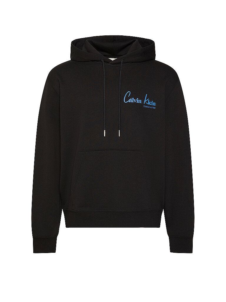 CALVIN KLEIN JEANS Kapuzensweater - Hoodie schwarz | S