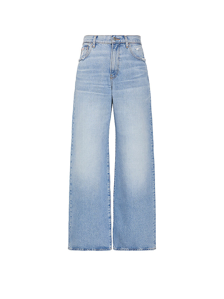 CALVIN KLEIN JEANS Jeans Wide Leg  hellblau | 24/L32